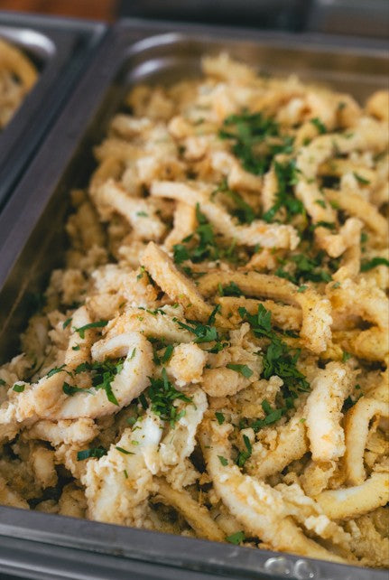 Lightly Fried Calamari - 2kg Tray