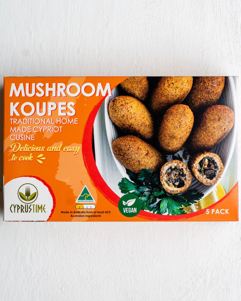 Mushroom Koupes (Vegan)